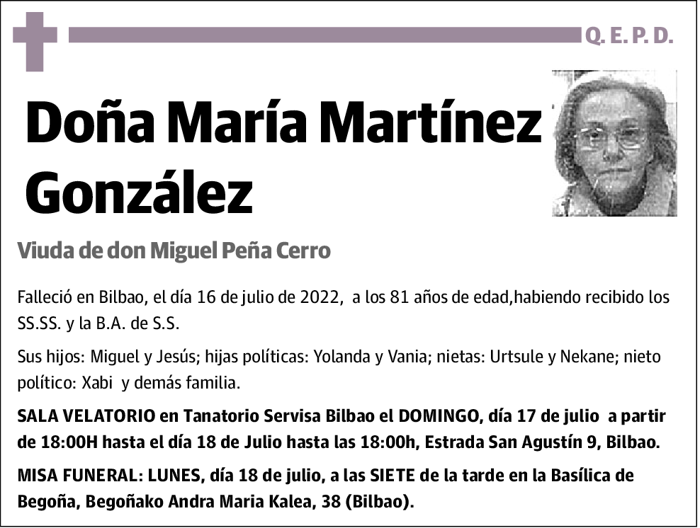 María Martínez González
