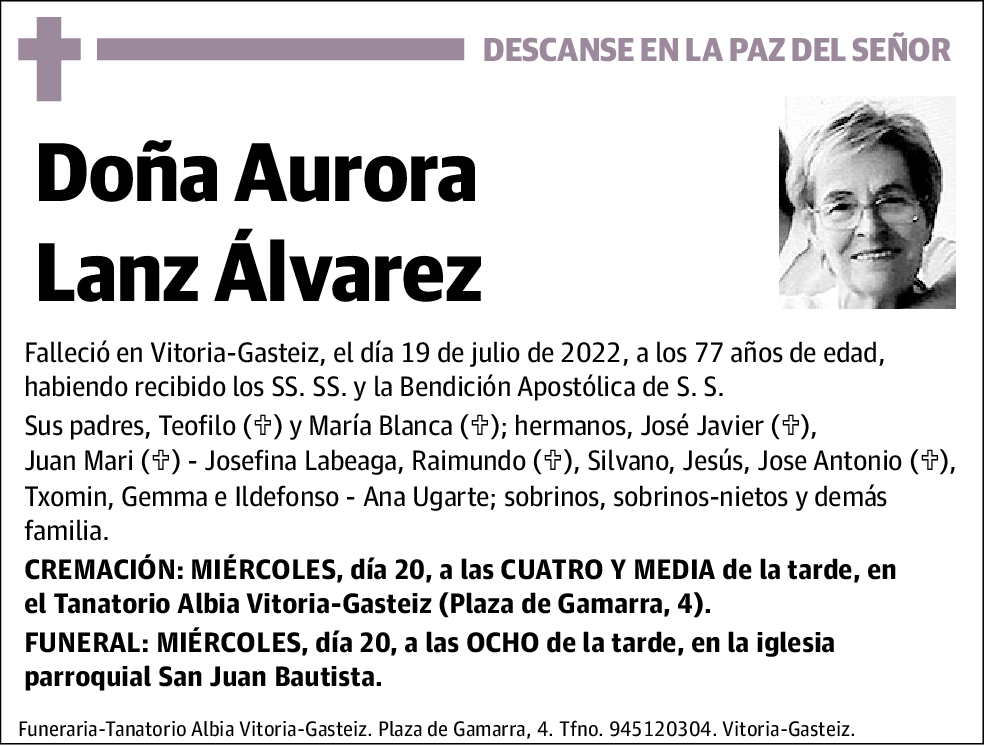 Aurora Lanz Álvarez