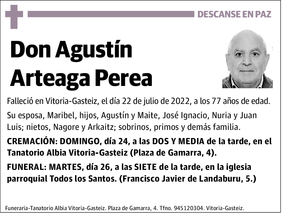 Agustín Arteaga Perea