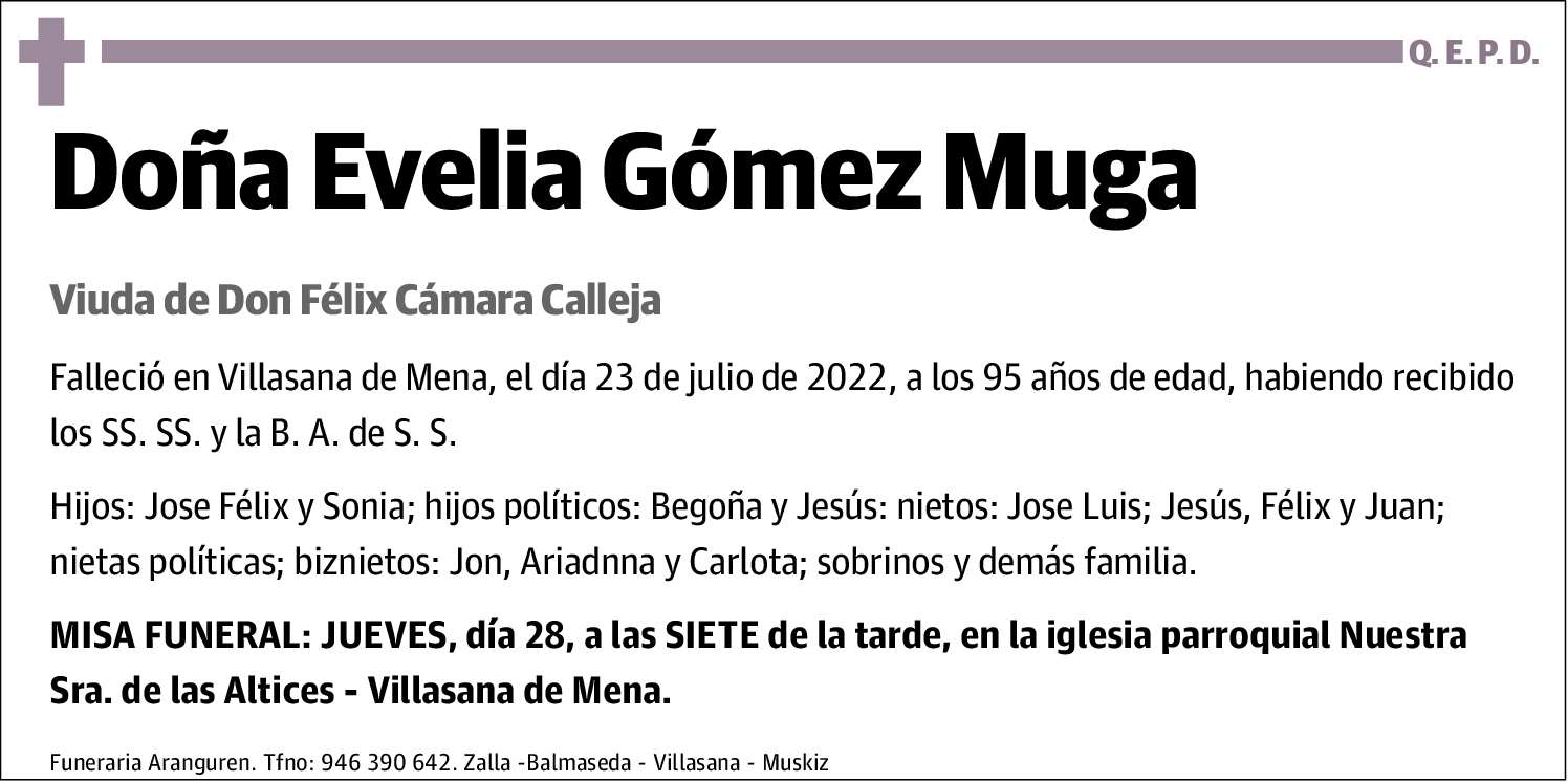 Evelia Gómez Muga