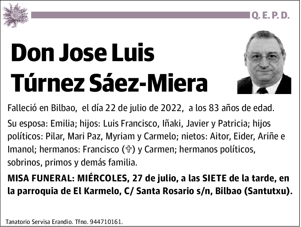 Jose Luis Túrnez Sáez-Miera