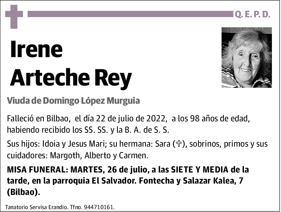 Irene Arteche Rey