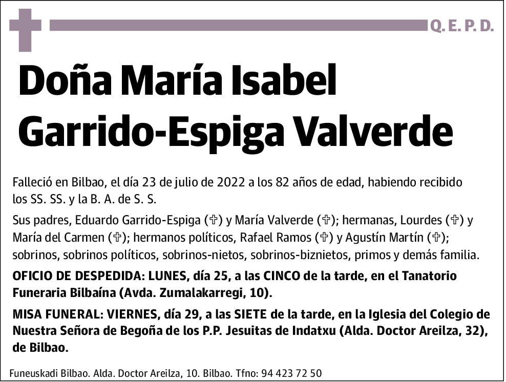 María Isabel Garrido-Espiga Valverde