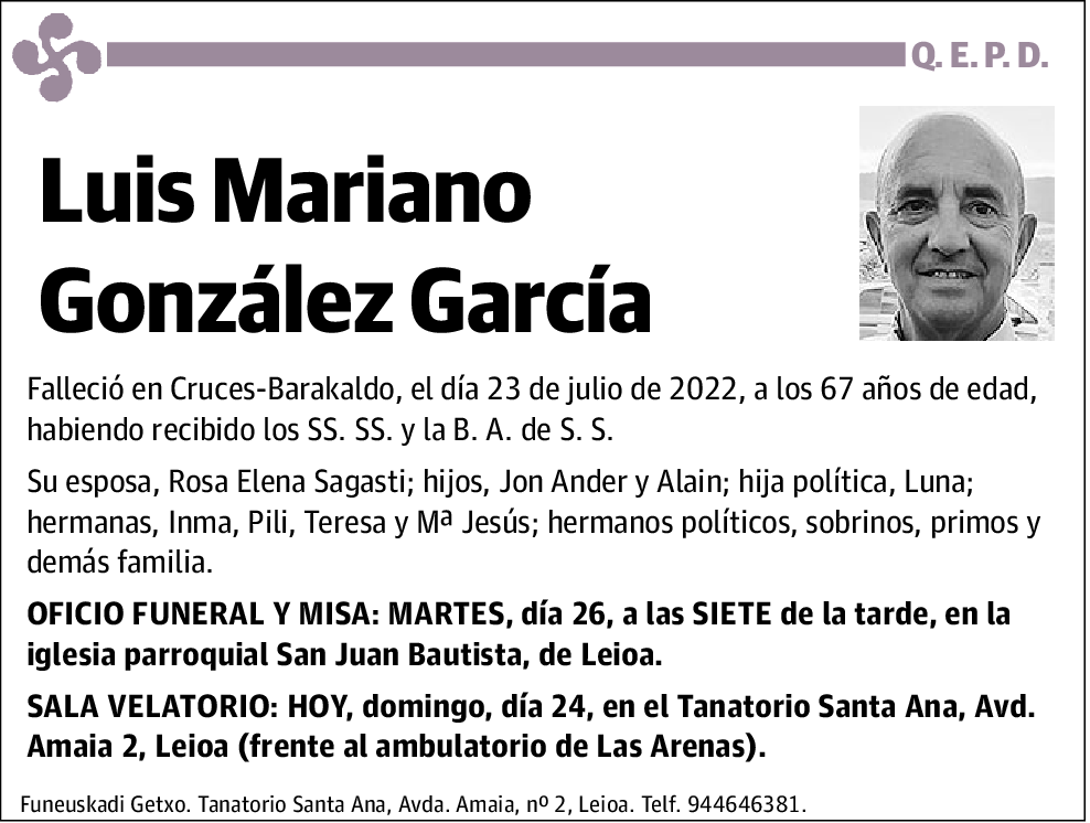 Luis Mariano González García
