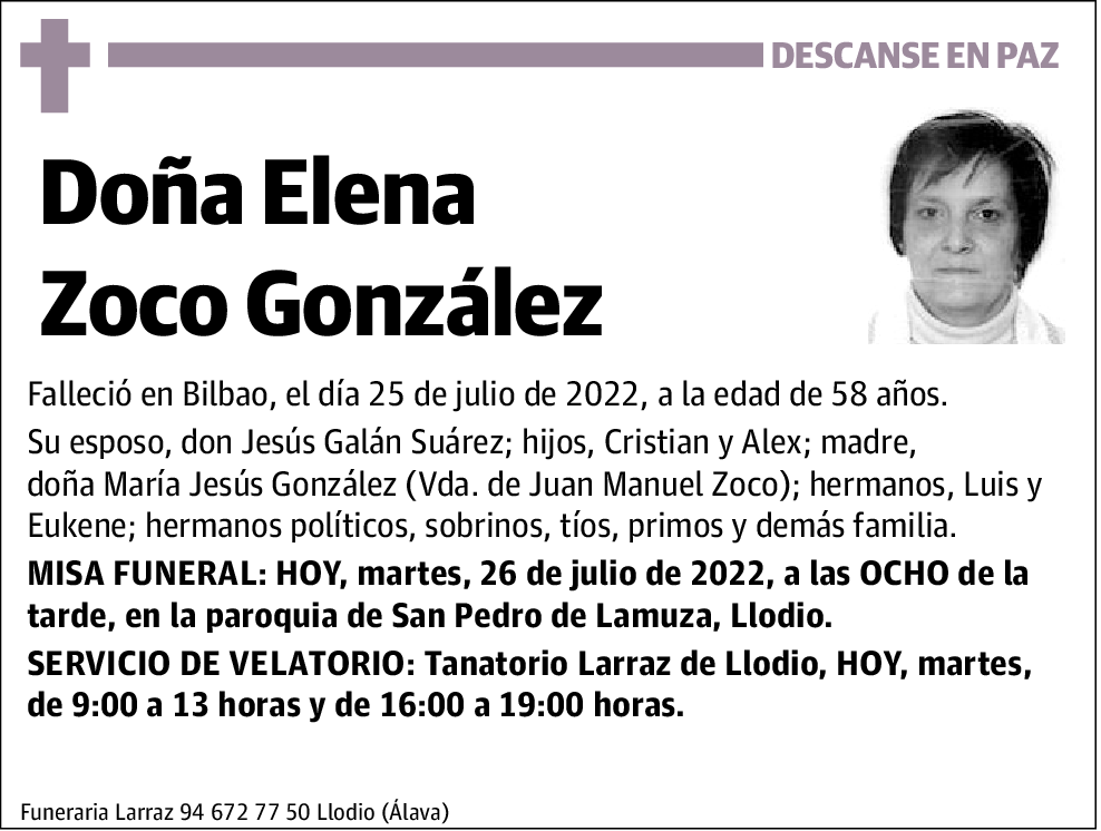 Elena Zoco González