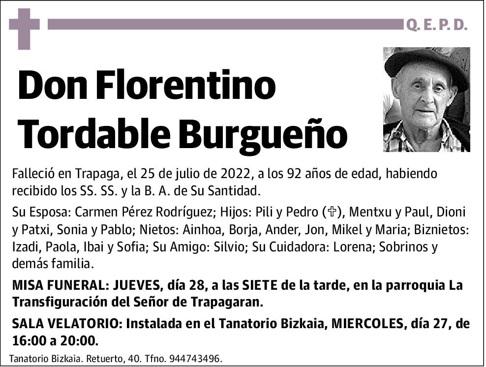Florentino Tordable Burgueño