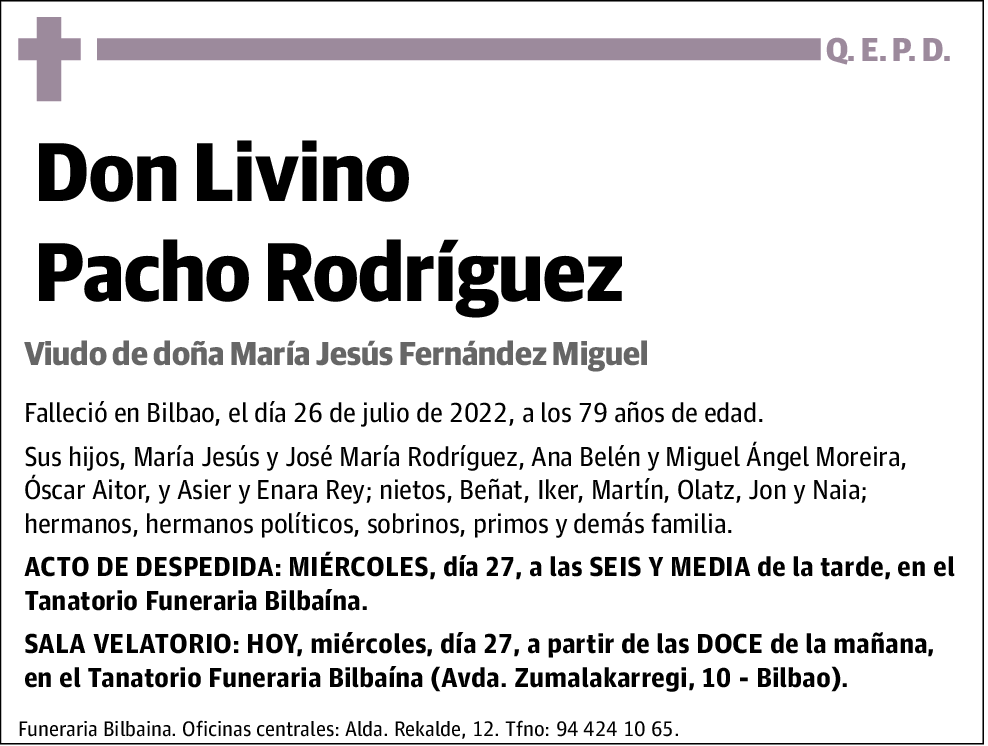Livino Pacho Rodríguez