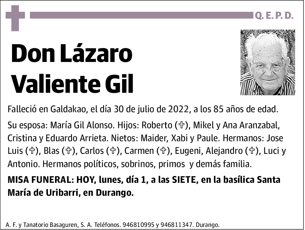 Lázaro Valiente Gil