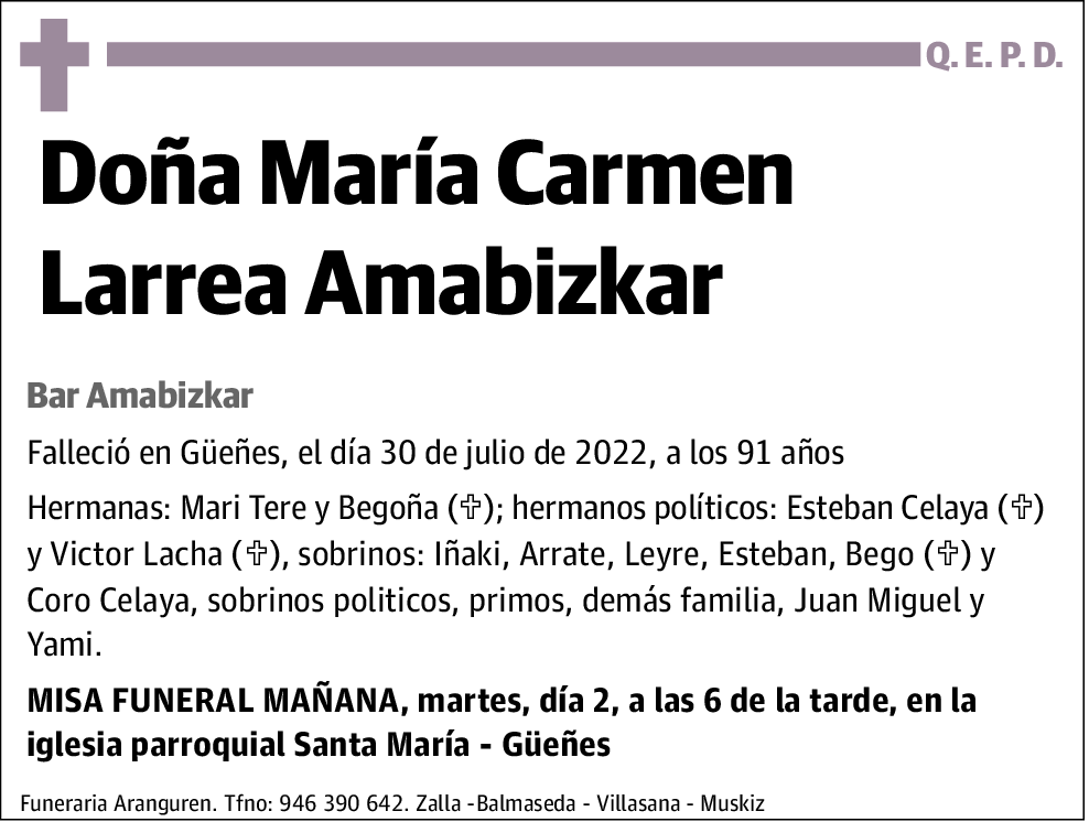 María Larrea Amabizcar