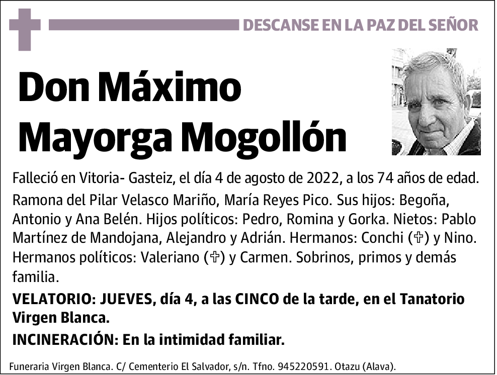 Máximo Mayorga Mogollón