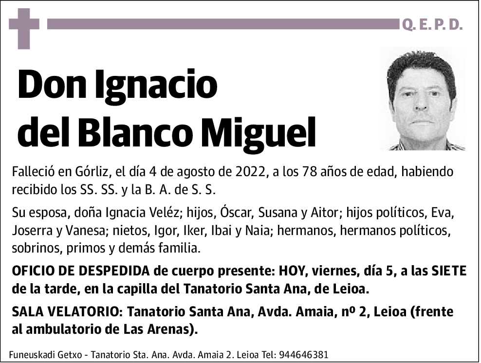Ignacio del Blanco Miguel