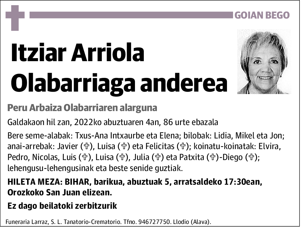 Itziar Arriola Olabarriaga