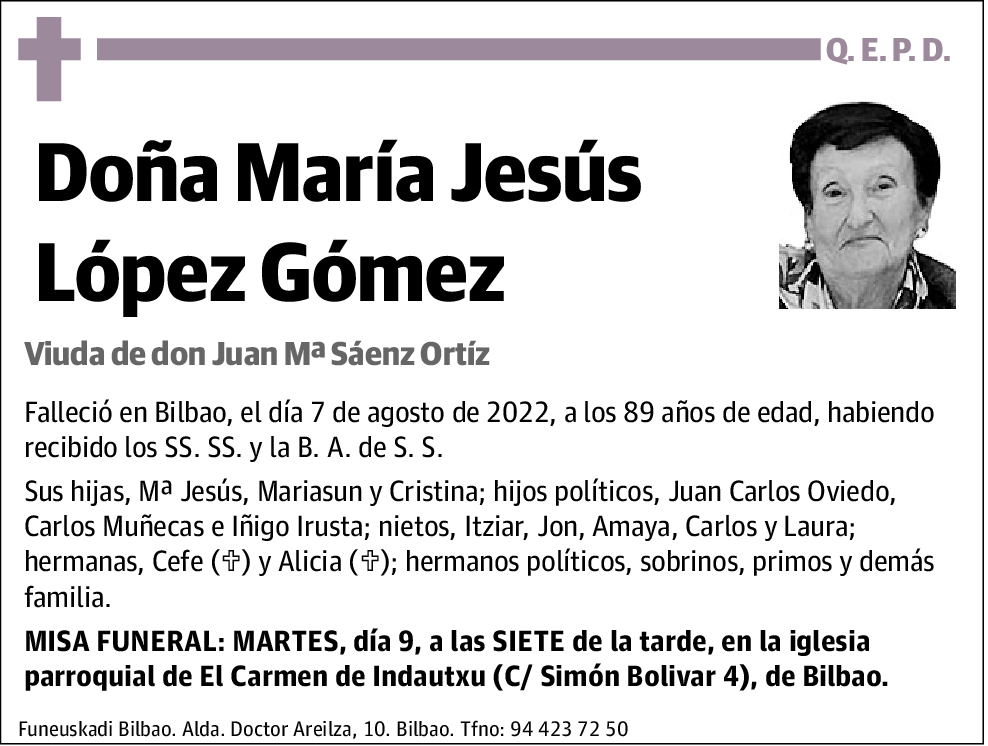 María Jesús López Gómez