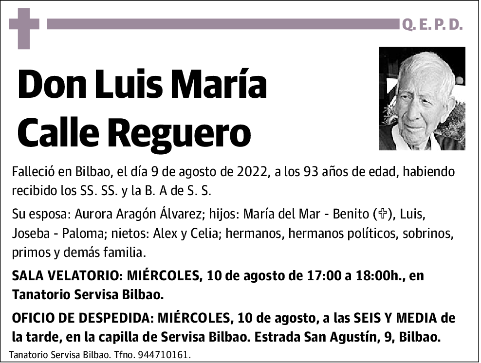 Luis María Calle Reguero