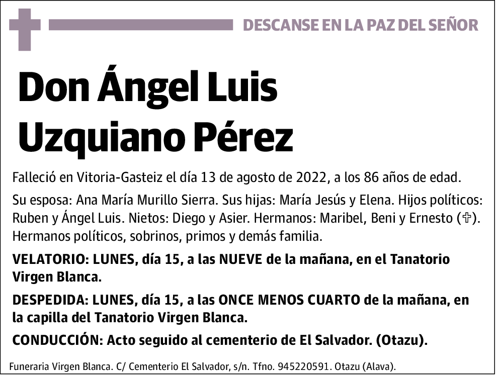 Ángel Luis Uzquiano Pérez