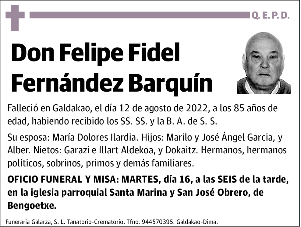 Felipe Fidel Fernández Barquín