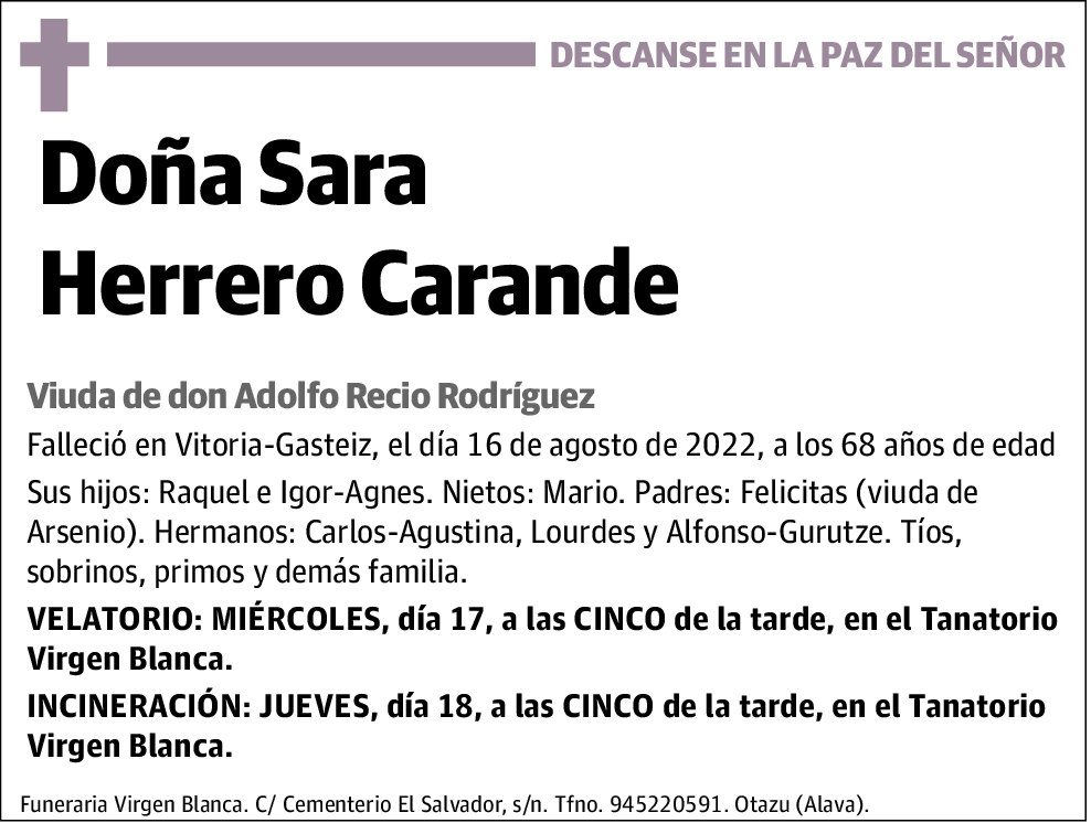 Sara Herrero Carande