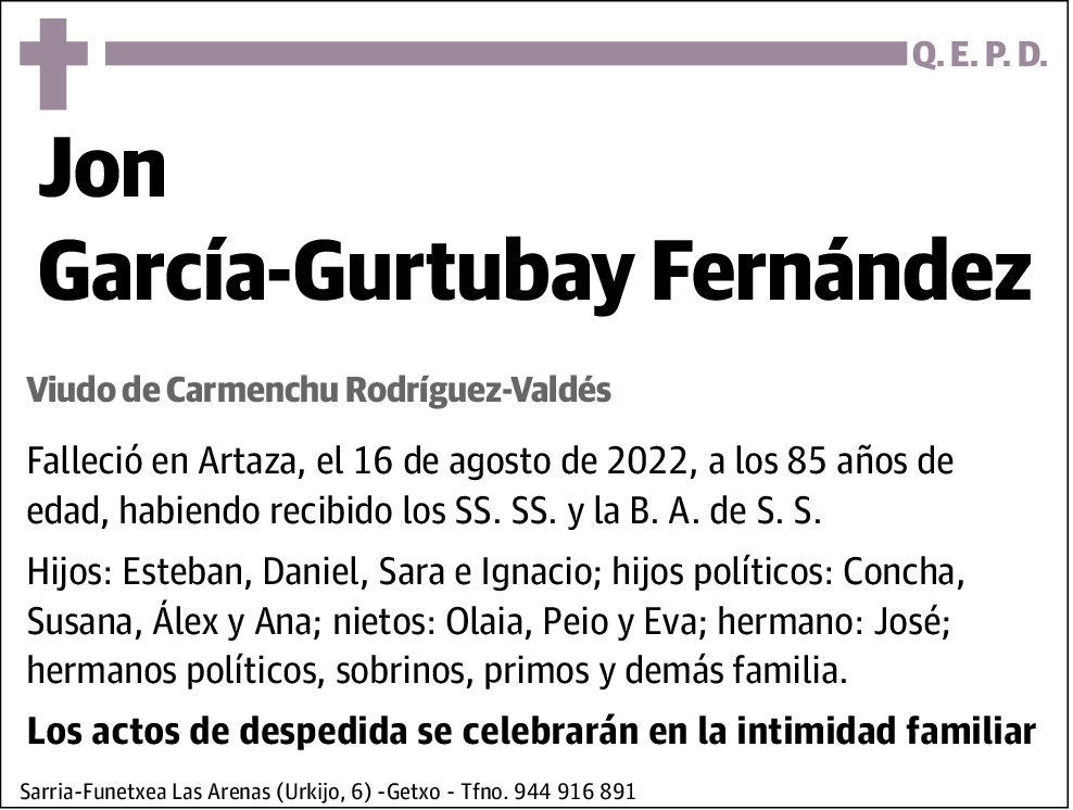 Jon García-Gurtubay Fernández