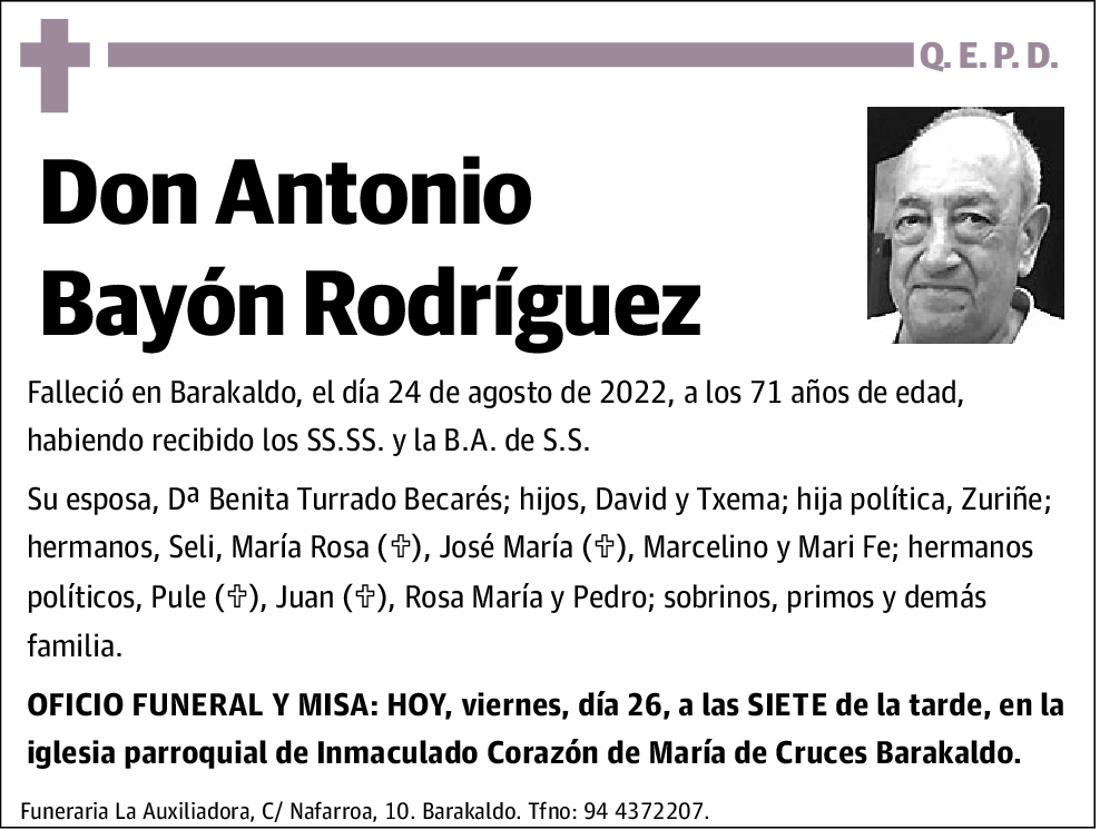 Antonio Bayón Rodríguez