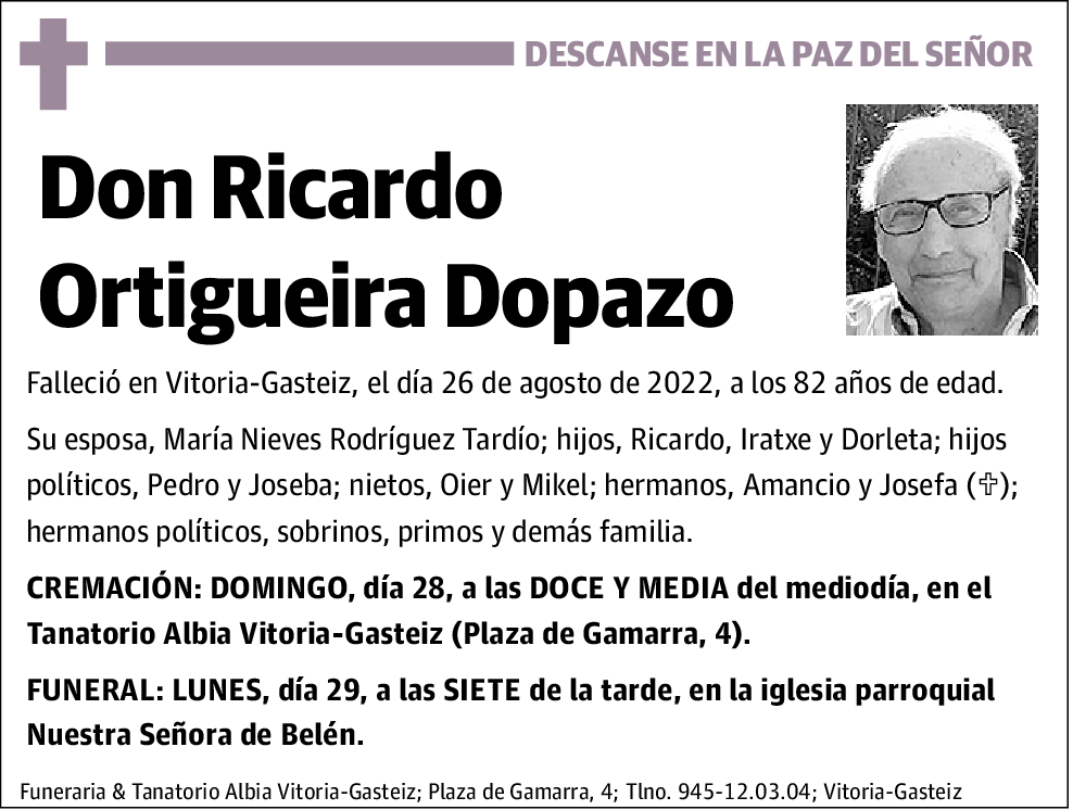 Ricardo Ortigueira Dopazo