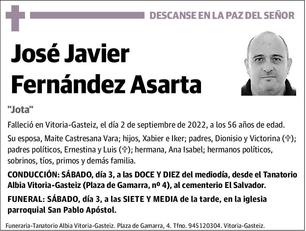 José Javier Fernández Asarta