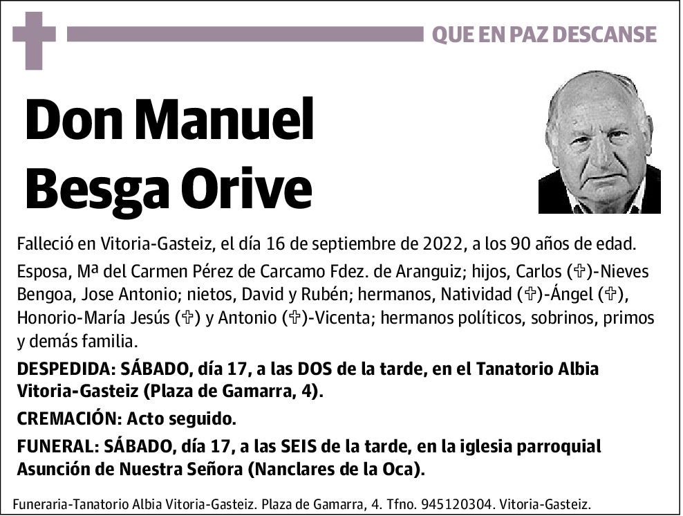 Manuel Besga Orive