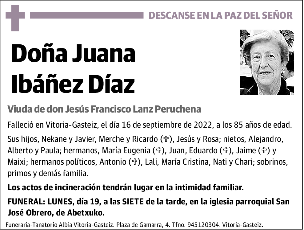 Juana Ibáñez Díaz