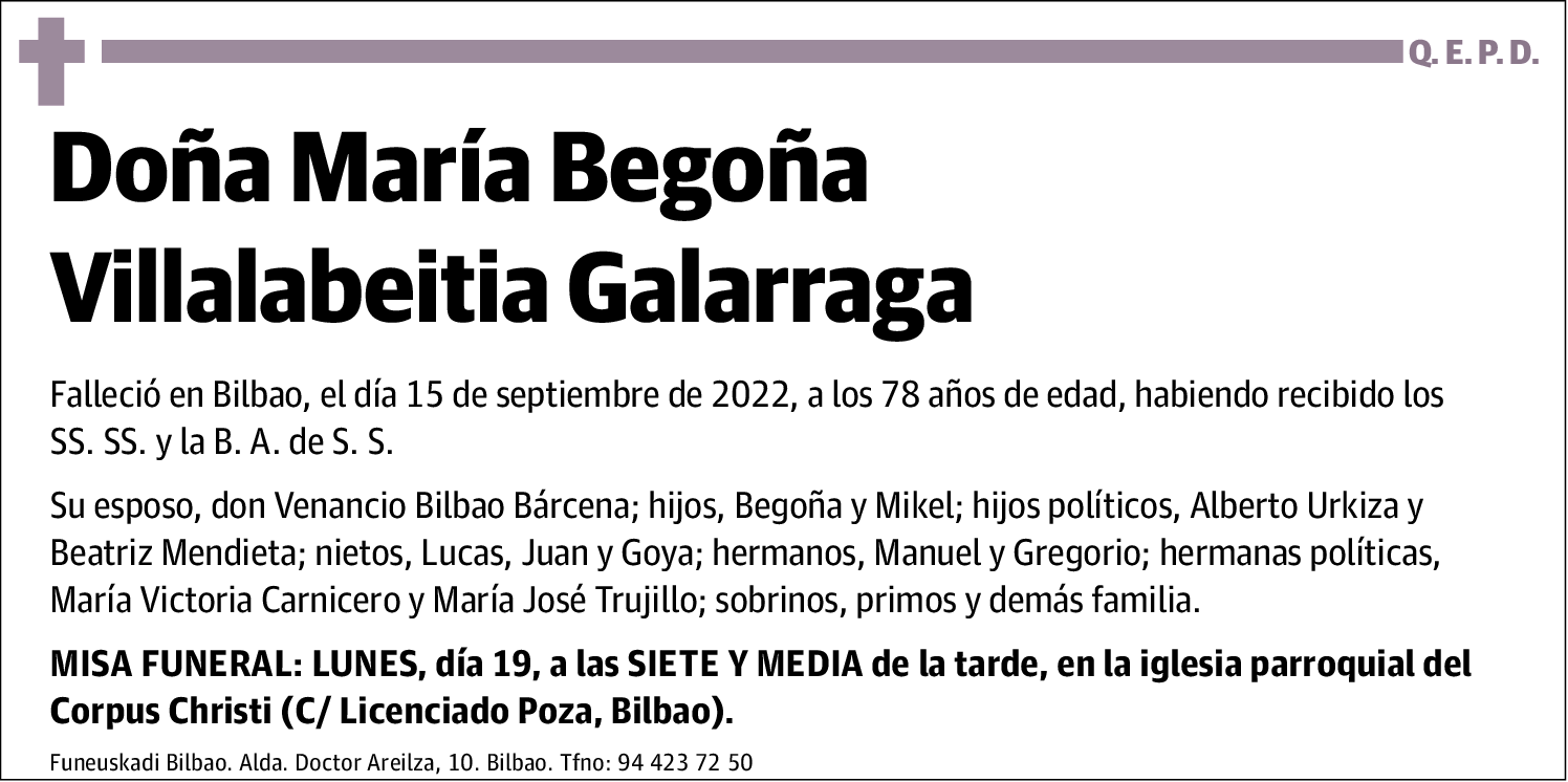 María Begoña Villalabeitia Galarraga