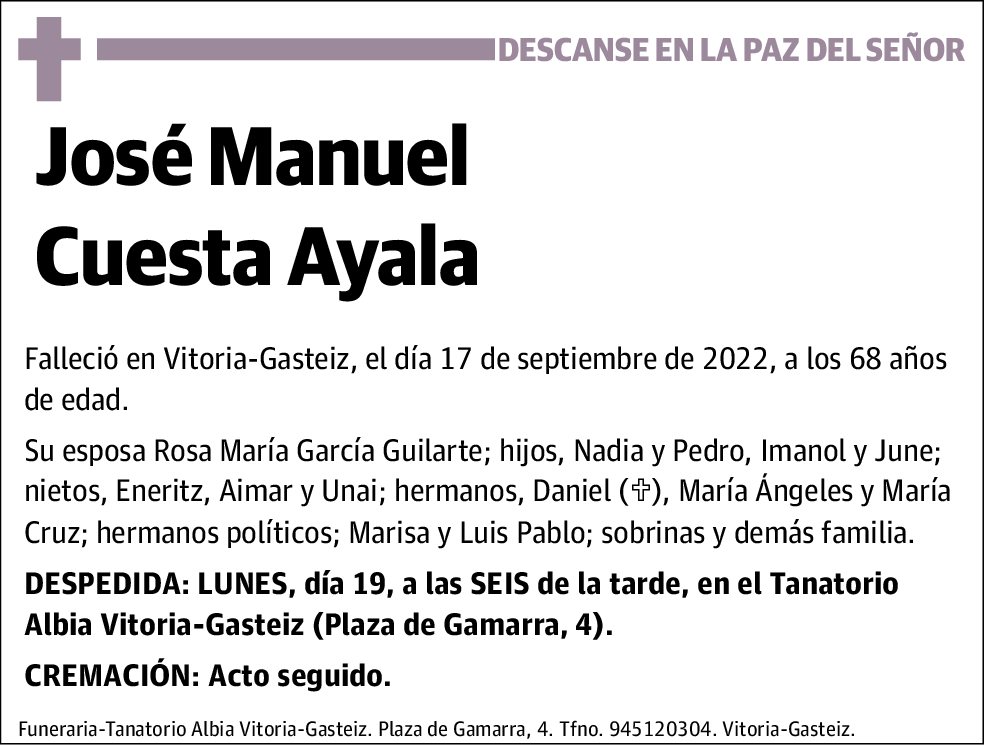 José Manuel Cuesta Ayala