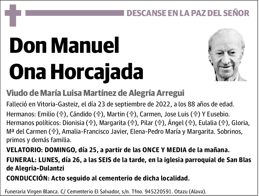 Manuel Ona Horcajada