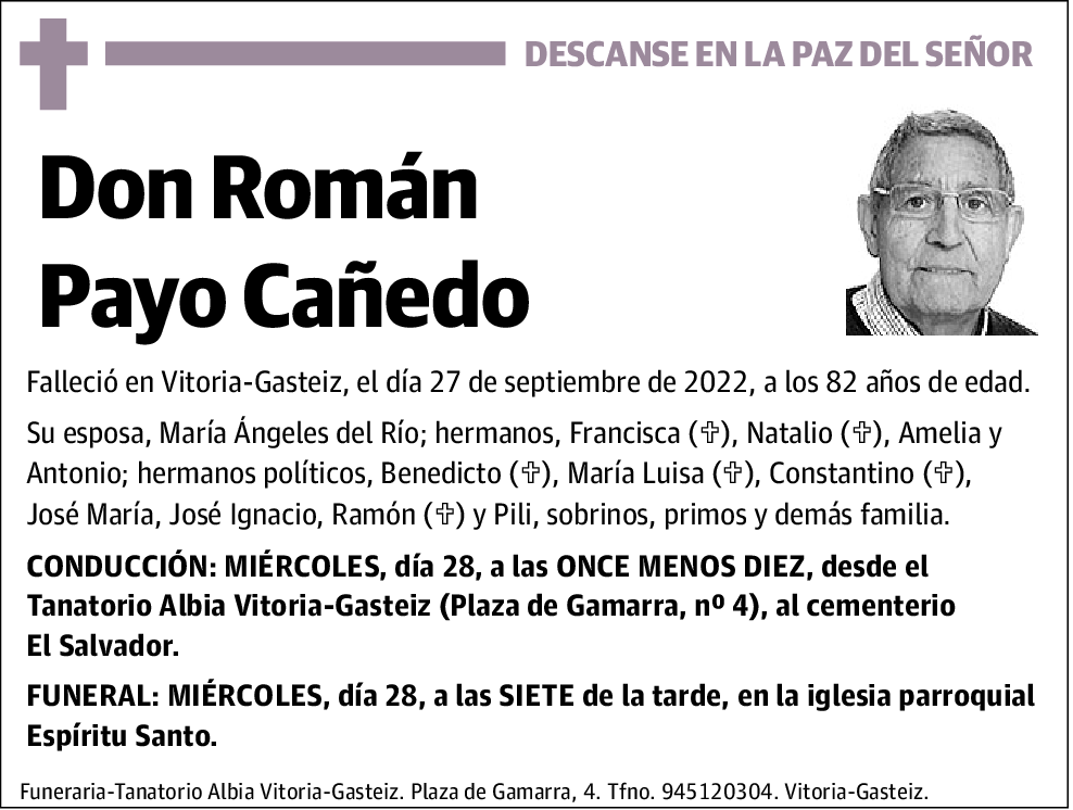 Román Payo Cañedo