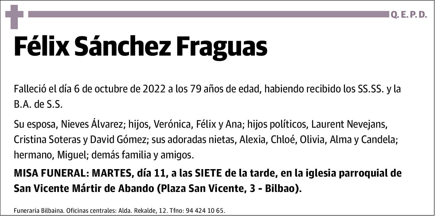 Félix Sánchez Fraguas