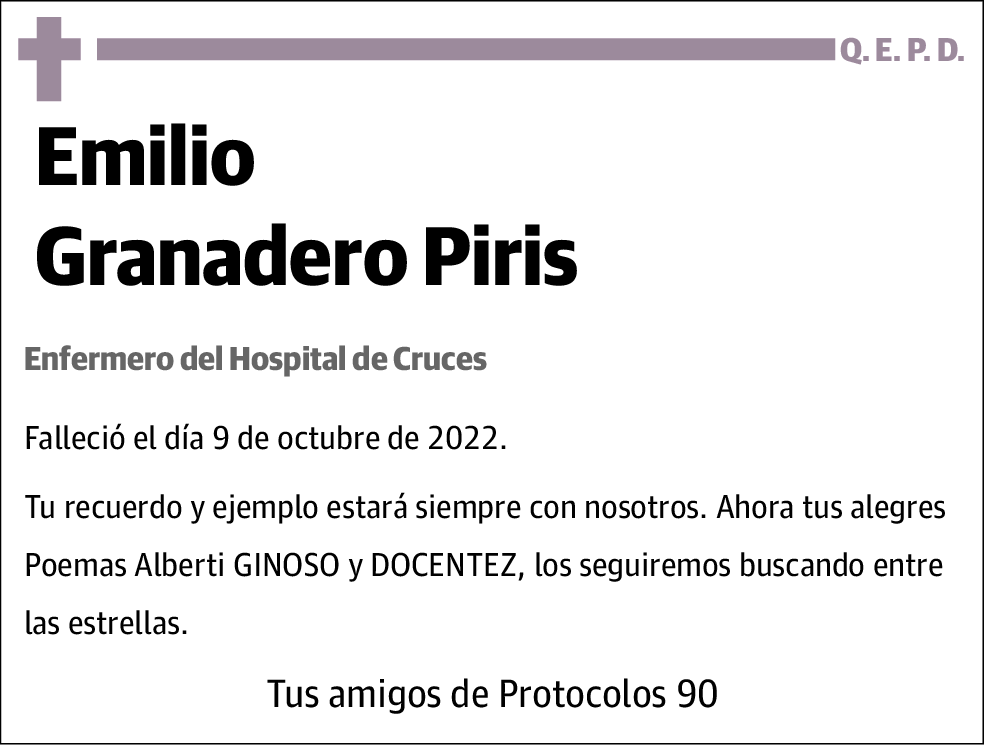 Emilio Granadero Piris
