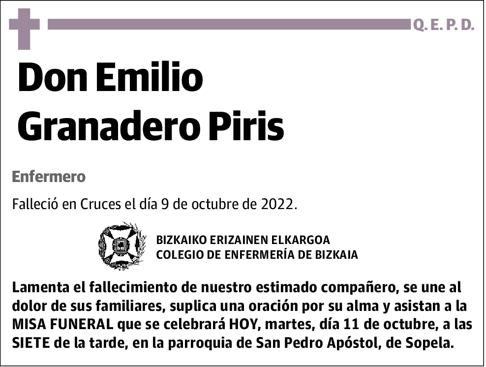 Emilio Granadero Piris