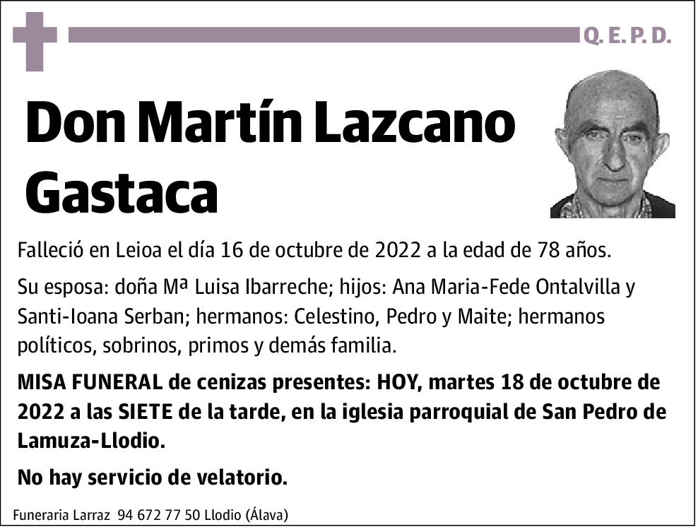 Martín Lazcano Gastaca