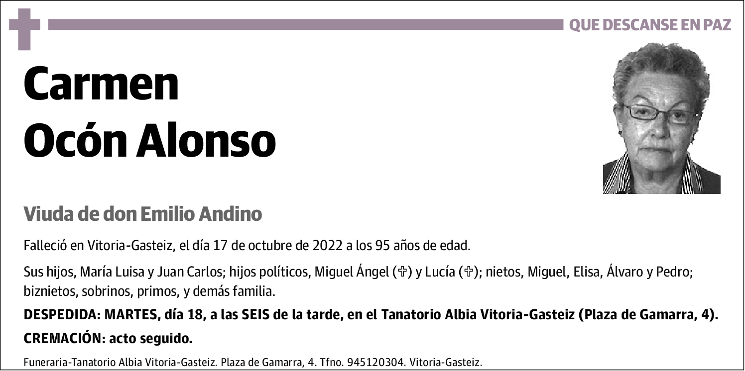 Carmen Ocón Alonso