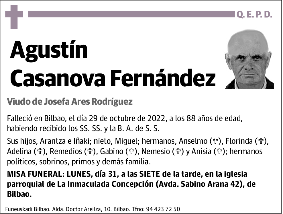 Agustín Casanova Fernández