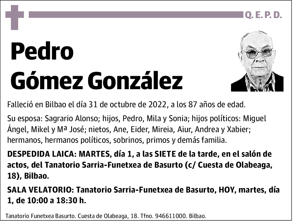 Pedro Gómez González