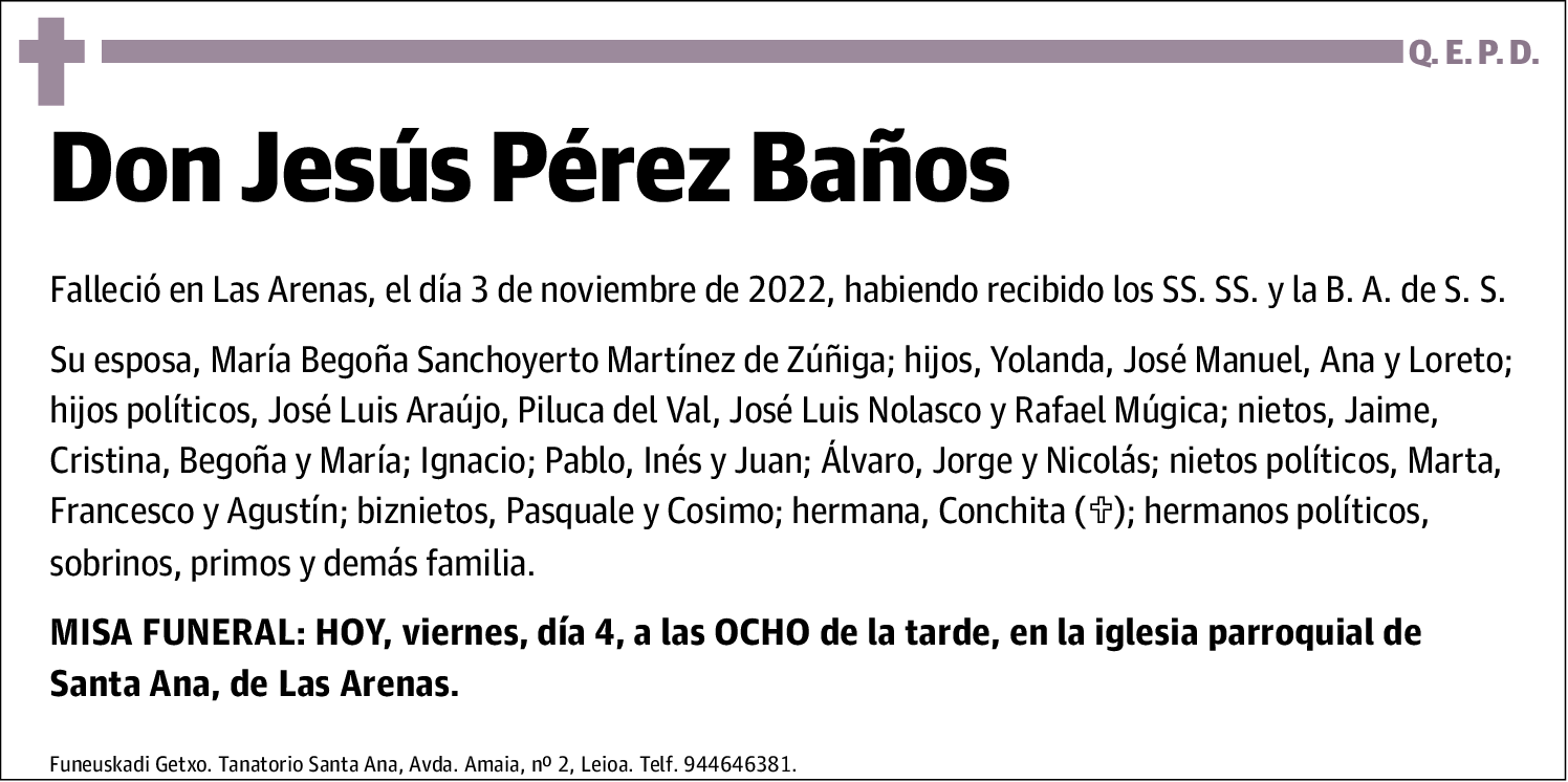 Jesus Pérez Baños