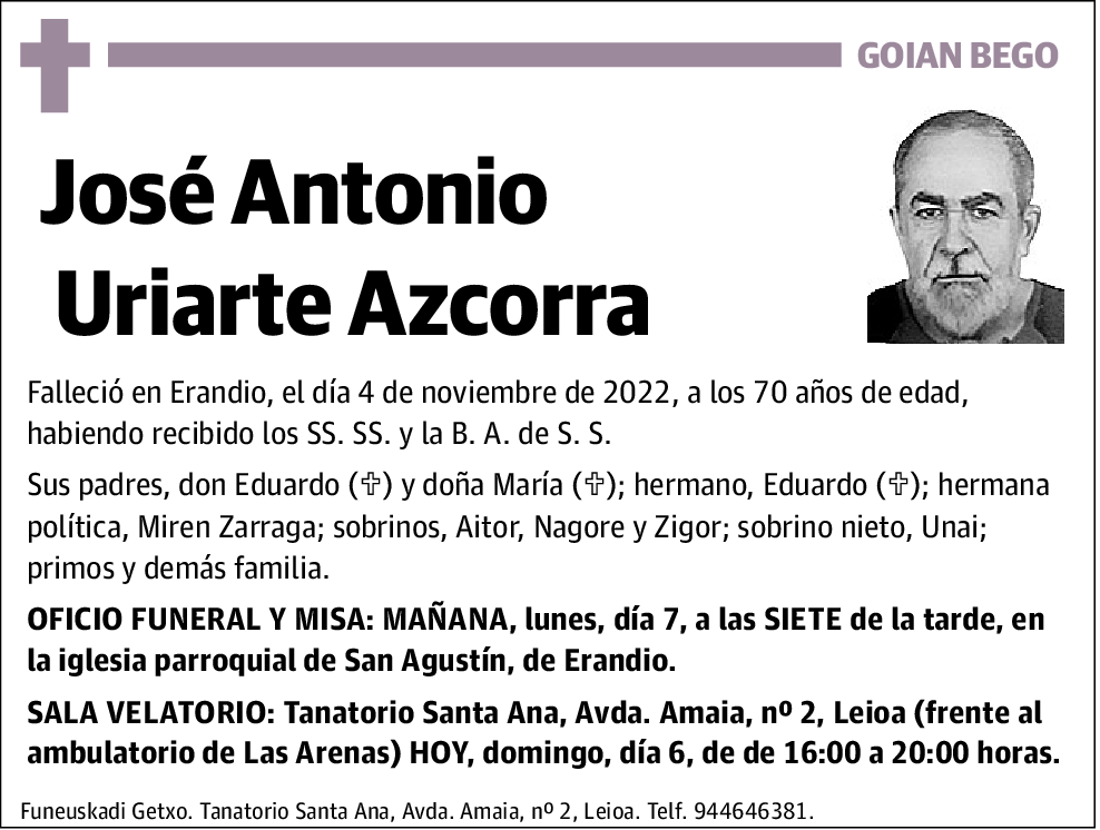 José Antonio Uriarte Azcorra