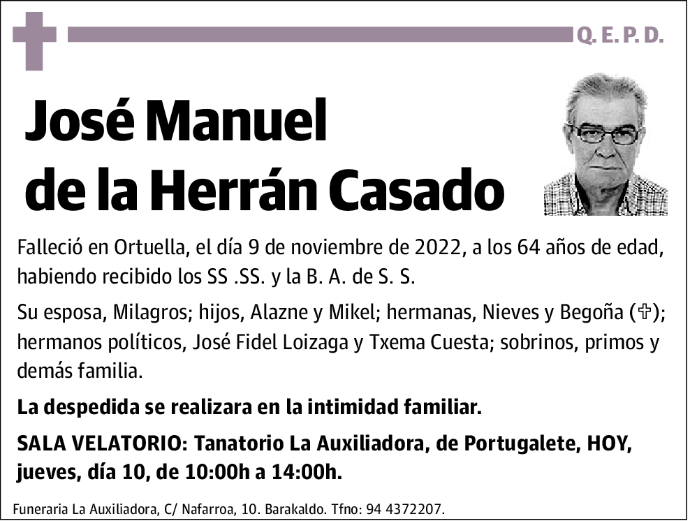 José Manuel de la Herrán Casado