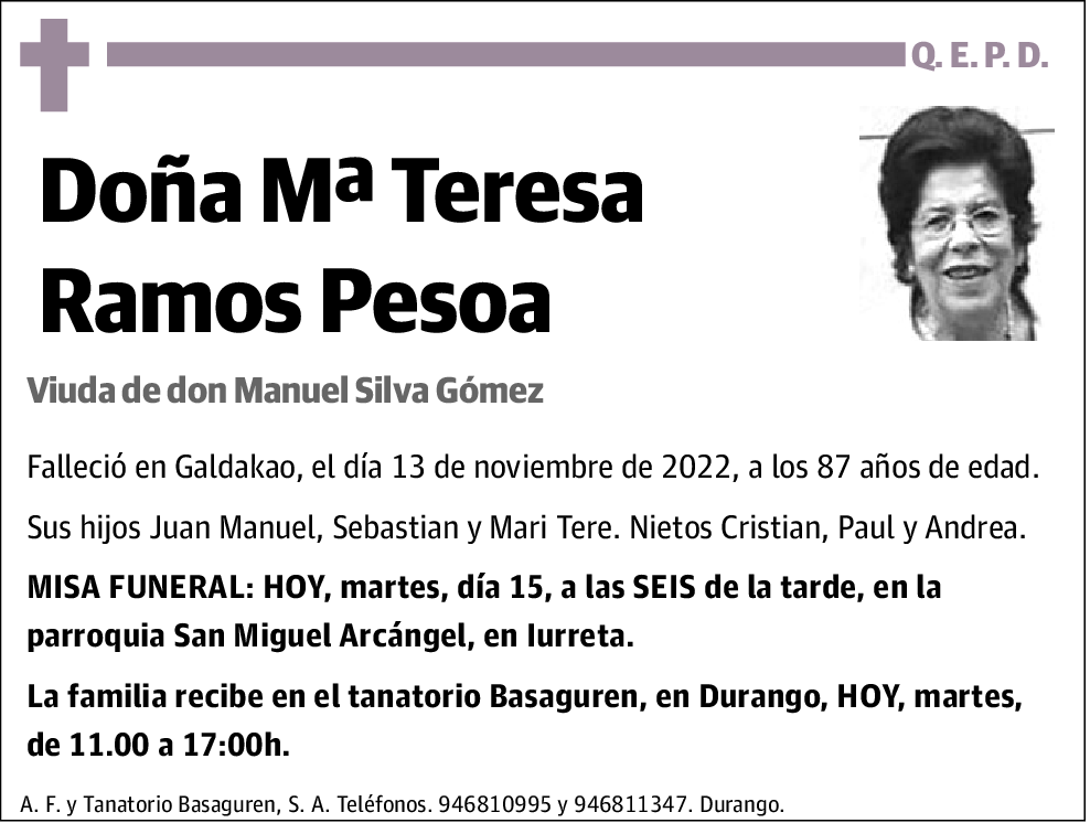 María Teresa Ramos Pesoa
