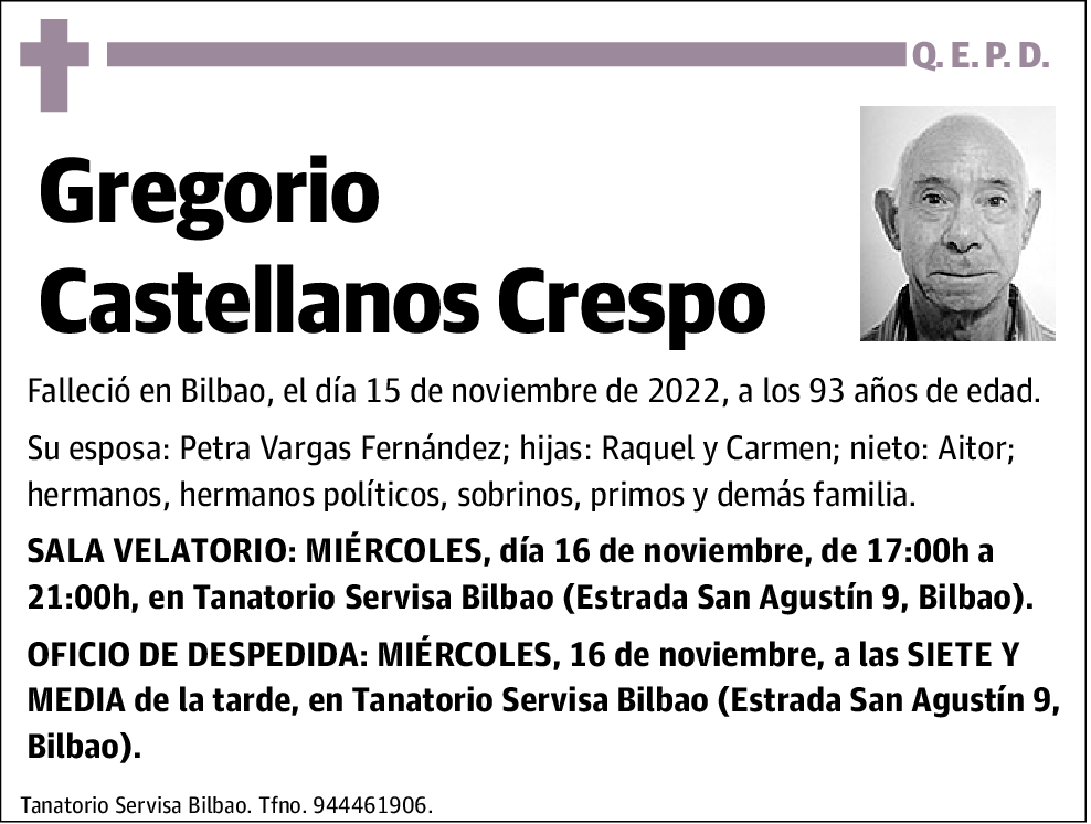 Gregorio Castellanos Crespo