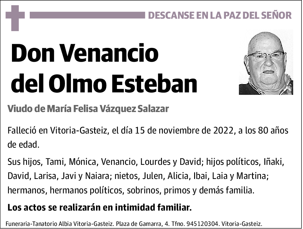 Venancio del Olmo Esteban