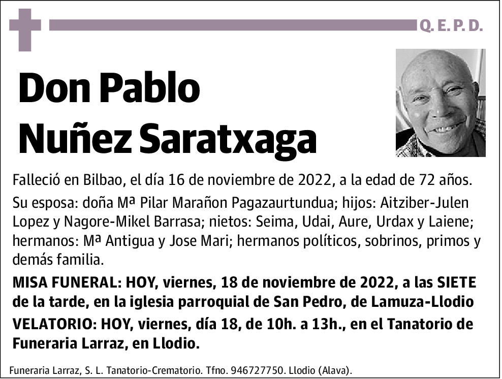 Pablo Nuñez Saratxaga