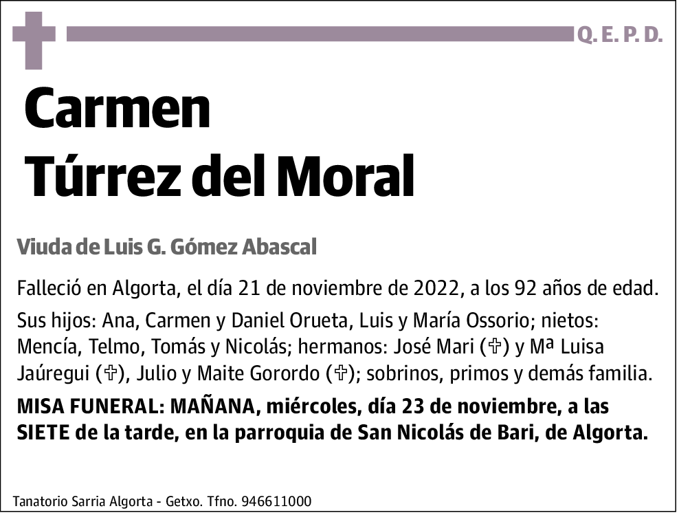 Carmen Túrrez del Moral