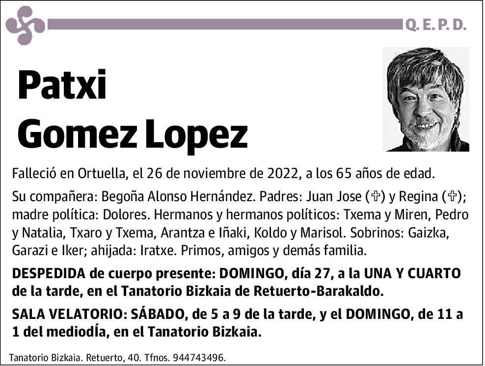 Patxi Gomez Lopez