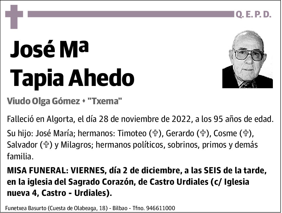 José María Tapia Ahedo