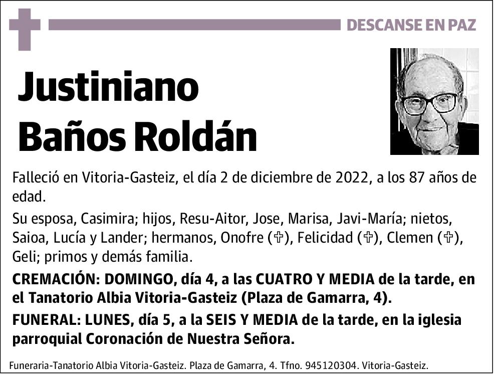 Justiniano Baños Roldán
