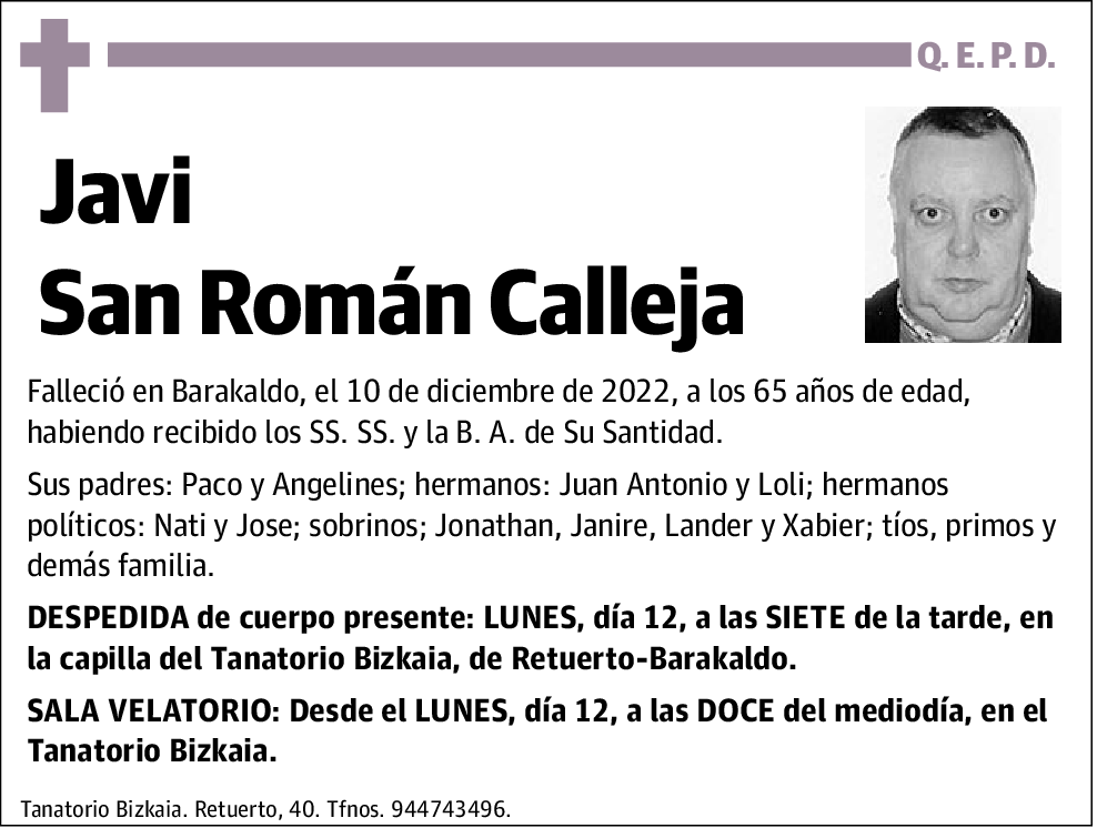 Javi San Román Calleja